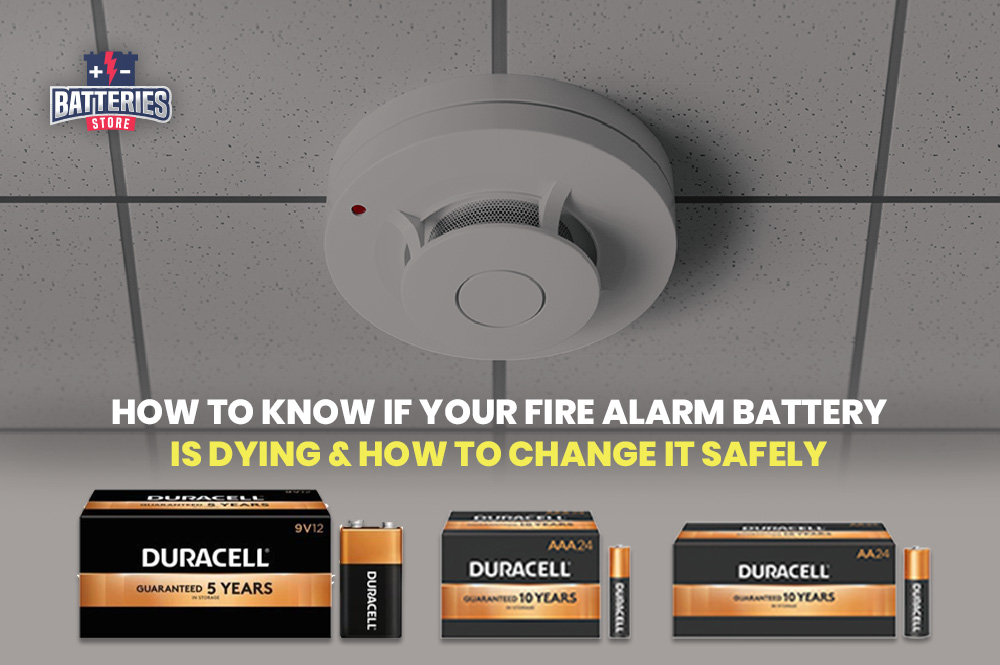 How to Know If Your Fire Alarm Battery Is Dying & How to Change It